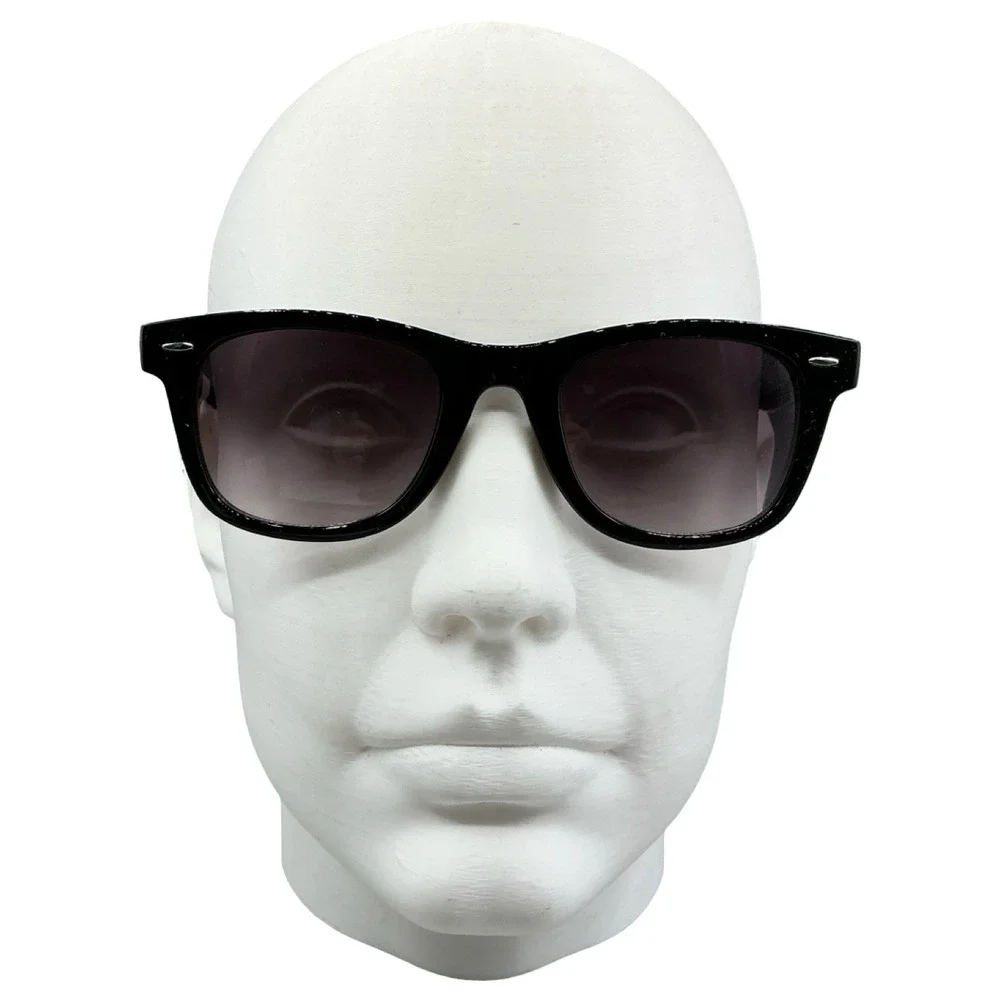 Unbranded Neptune Sunglasses Black Square Gradient Lens 50.5-22.7-148 680297828
